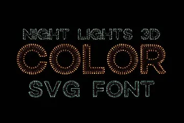 10 Color SVG Fonts 1