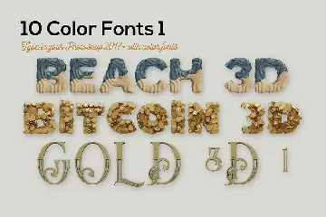 10 Color SVG Fonts 1