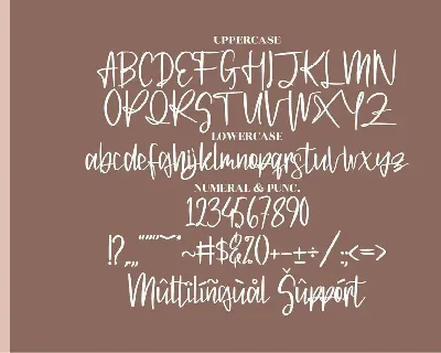 Lightshoot Handwritten font