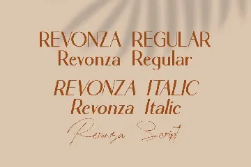 Revonza Authentic Font Duo