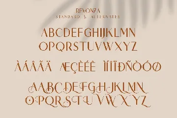 Revonza Authentic Font Duo