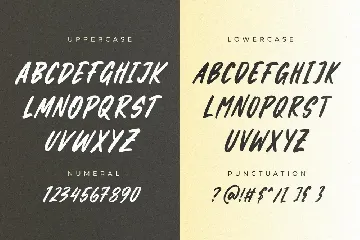 Semago - The Handbrushed Font