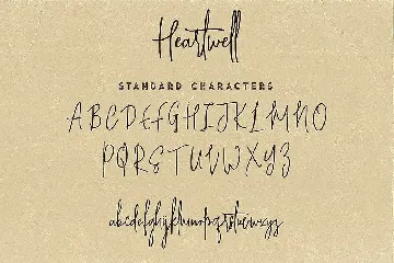 Heartwell Script Font