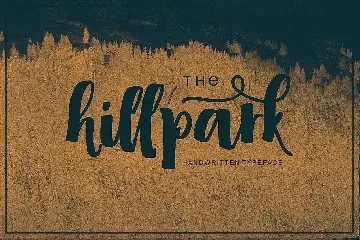 Hillpark Script Font