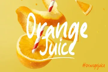 Orange Butter font