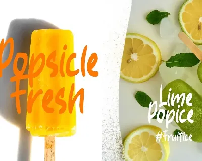 Orange Butter font