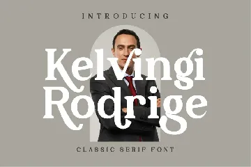 Kelvingi Rodrige Serif Font