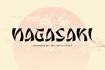 Japan Bento - Japanese Style Display Font