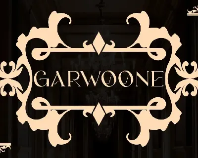 Garwoone Luxury Serif Font