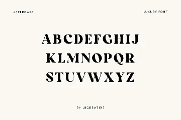 Micklest Luxury Serif Font