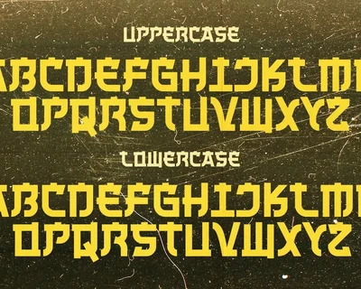 Mera Mero - A Modern Japanese Font