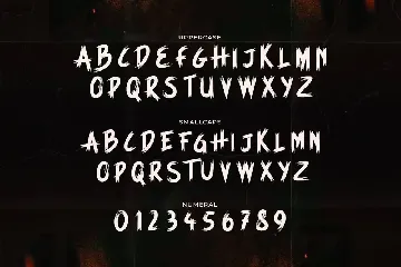 Deadfory - Horror  And Scary Font