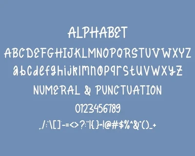 Bacmie  - Cute Playful Font