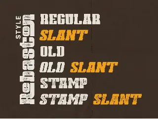 Rebaston - Display Serif font