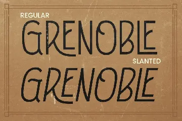 Grenoble font