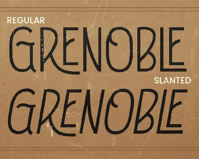 Grenoble font