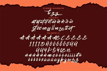 Kagemasha Brush font