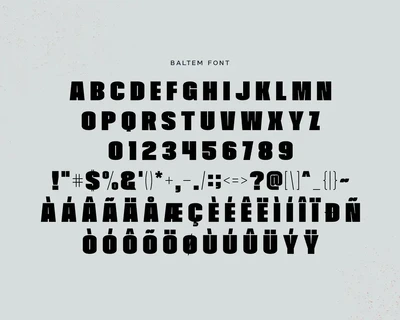 Baltem Font