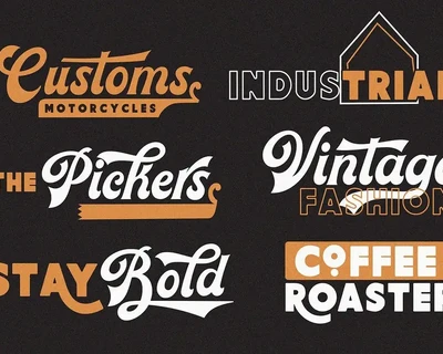 Local Goods - Vintage Font