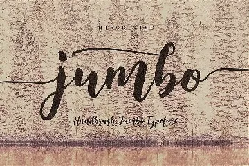 Jumbo Font Trio