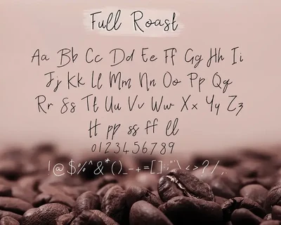 Black Glow Font