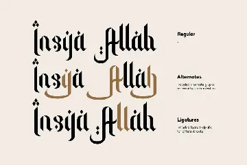 Arabic Font - Fulayuk