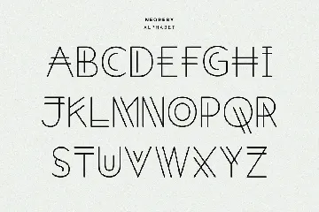 Neoreby - The Display Line Font