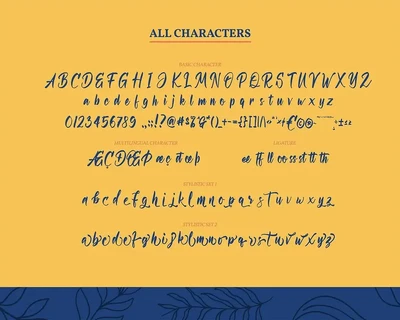 Deanthies | Handwritten Script Font