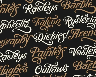 Bandoeng - Vintage Font