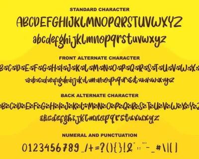 Choco Splash font