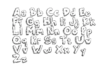 Doodly TrueType font