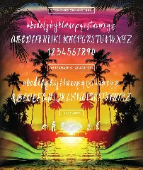 Bahamas Brush Font