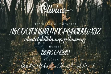 Olivias Typeface font