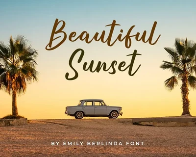 Emily Berlinda - Script Font