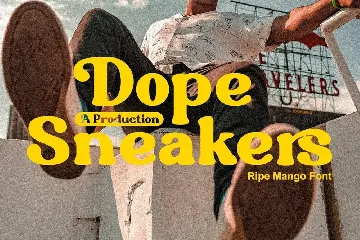 Ripe Mango - Retro Display font