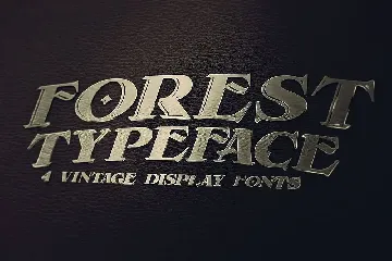 Forest - Display Font