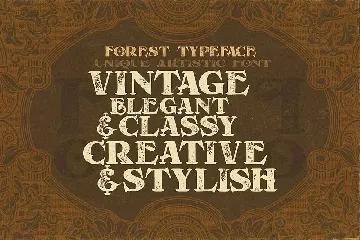 Forest - Display Font