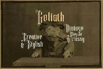 Goliath - Display Font