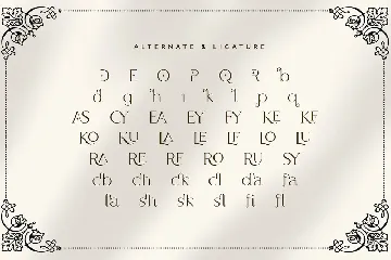 Korcy font