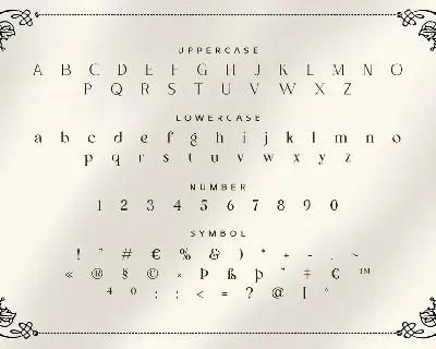 Korcy font