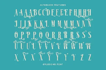 Gruesome font