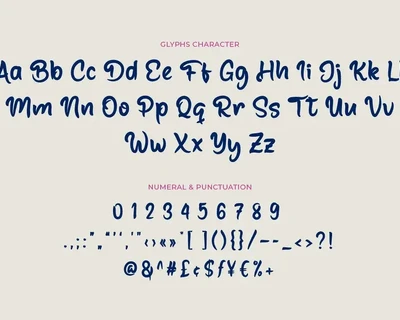 Burped font
