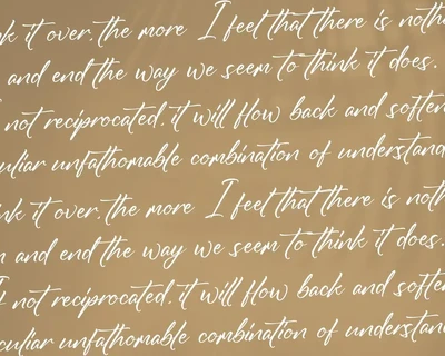 Hatthews Modern Script Font