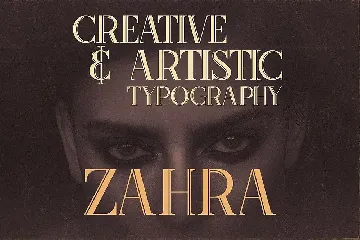 Zahra Typeface font