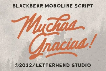 Blackbear font