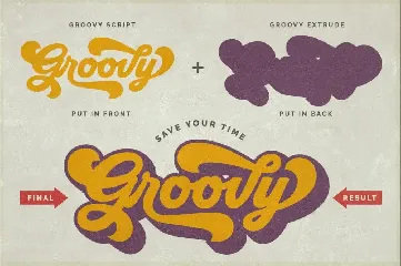 Groovy - Retro Font