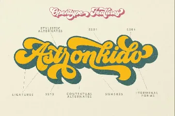 Groovy - Retro Font