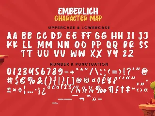 Emberlich - Playful Typeface font