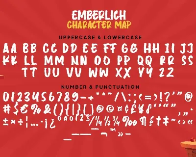 Emberlich - Playful Typeface font