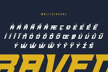 Raven font